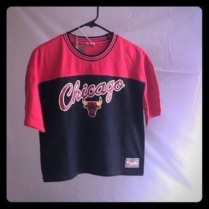 Chicago Bulls crop tee